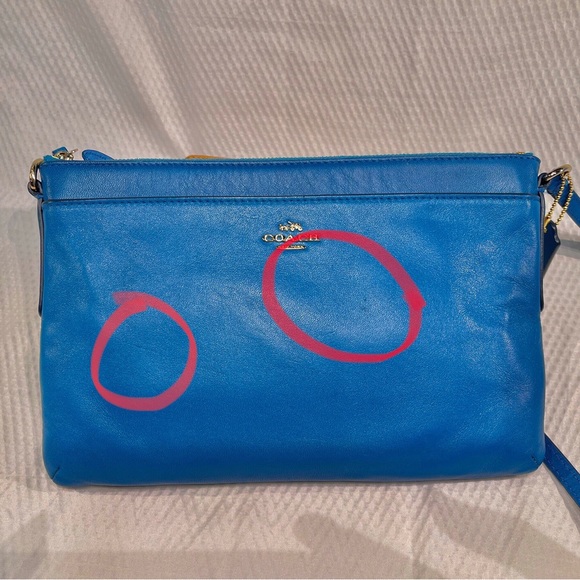 Coach Crossbody Handbag | Teal | Litea 52638 - Picture 13 of 13